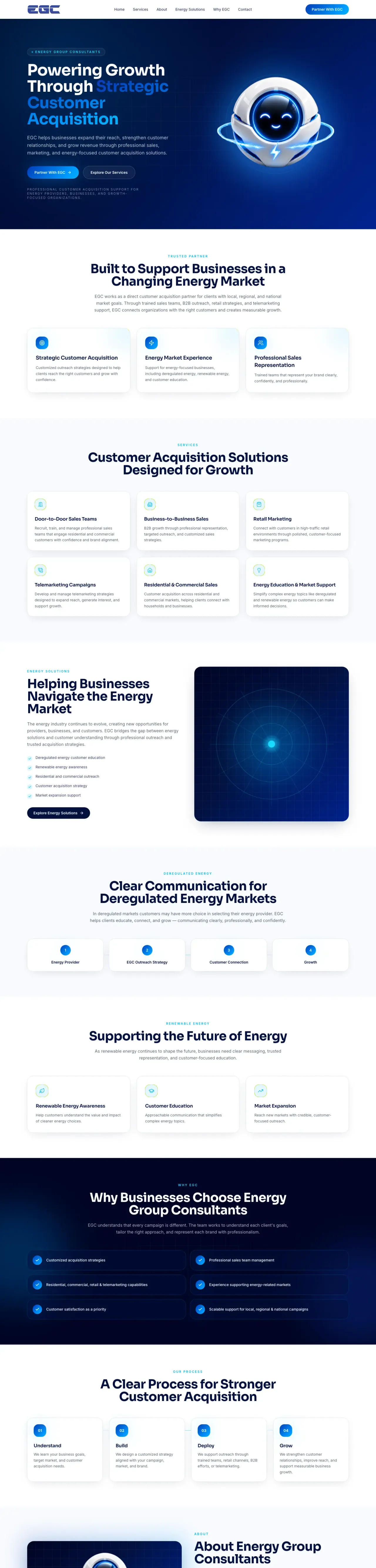 Energy Consultants Group website